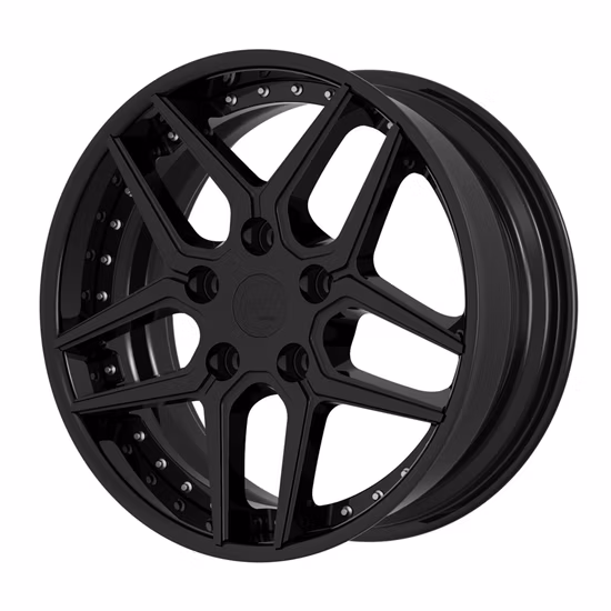 6 Spokes Concave Design Alloy Wheel with Milling Letters and Spoke