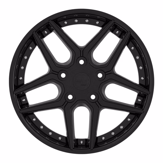 6 Spokes Concave Design Alloy Wheel with Milling Letters and Spoke